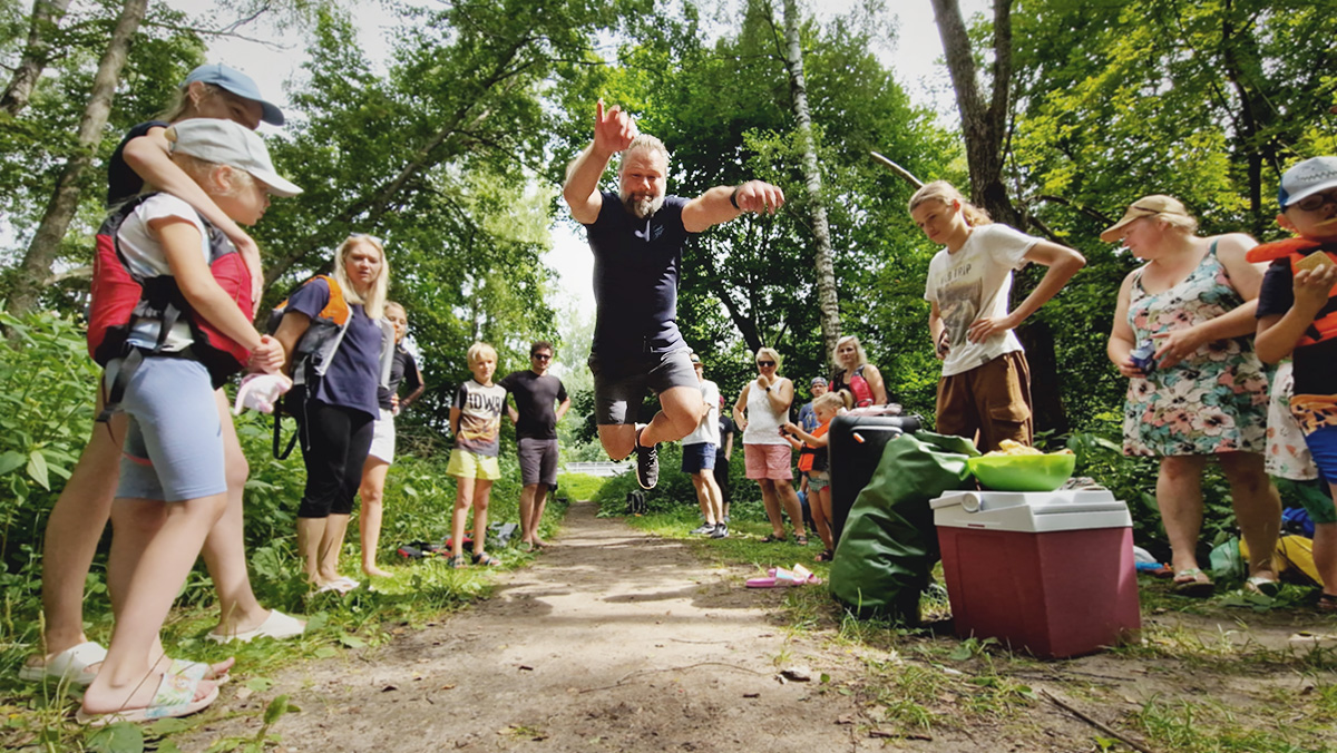 Jauktais koris ulbroka laivu brauciens