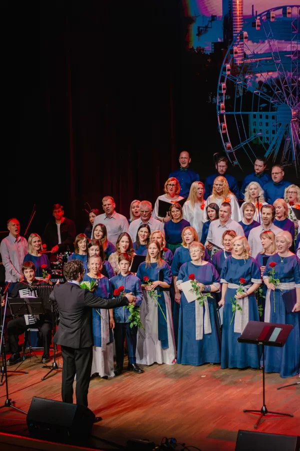 Kora Ulbroka jubilejas koncerts. 