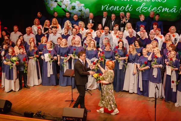 Kora Ulbroka jubilejas koncerts. 